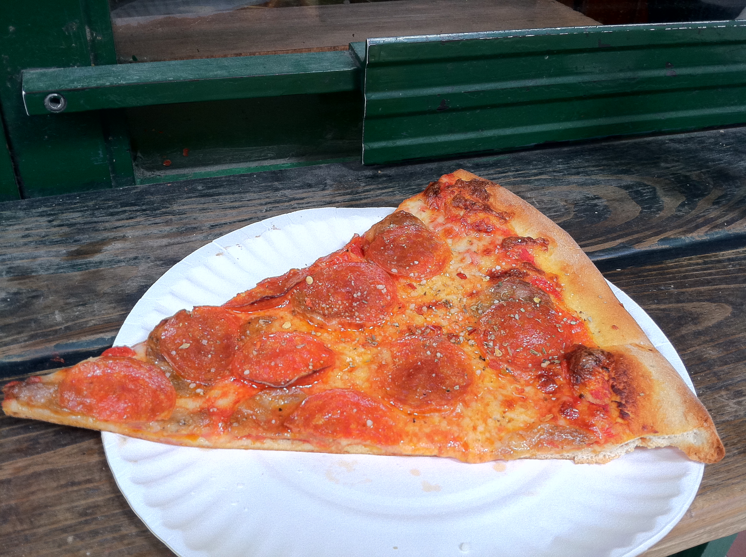A slice of NY pizza heaven